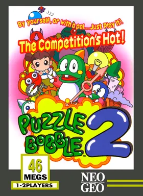 Puzzle Bobble 2 / Bust-A-Move Again (Neo-Geo) box cover front